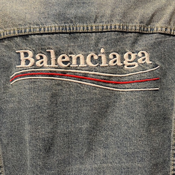 Distressed Denim Jacket - Picture 3 of 3